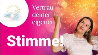 Vertrau deiner inneren Stimme amp finde deine Bestimmung  Workshop Mitschnitt [upl. by Northrup]