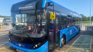 Thrash First Basildon ADL Enviro 200 MMC 67194 SN66WKR on service X10 [upl. by Puritan690]