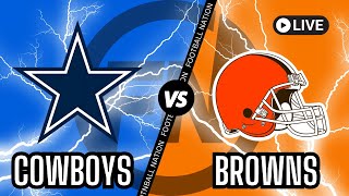 Dallas Cowboys VS Cleveland Browns  Live Stream 📺 [upl. by Chemarin]