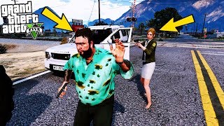 LEYLA KOMİSER RECEP İVEDİKİ TUTUKLADI  GTA 5 POLİS MODU [upl. by Gristede733]