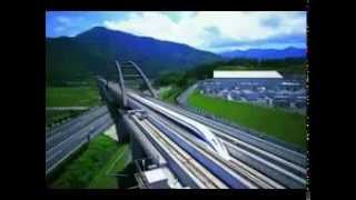 Japans maglev train breaks own speed record at 603 kph [upl. by Toddie640]