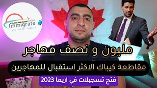 Bonne nouvelle pour immigration au Canada 2023 2024 2025 جديد الهجرة إلى كندا مليون و نصف مهاجر [upl. by Aneg305]