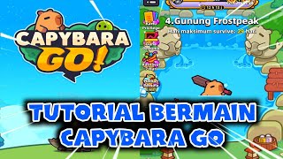 CARA BERMAIN GAME CAPYBARA GO UNTUK PEMULA [upl. by Annad]