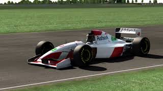 Footwork Arrows FA14 at Castle Combe in Assetto Corsa [upl. by Jacquetta]