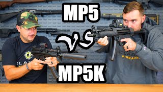 MP5 vs MP5k [upl. by Werdnaed]