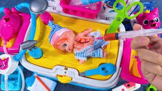 10 Minutes Satisfying with Unboxing Doctor Playset，Pinkfong Ambulance Toys Review  ASMR [upl. by Attevaj]