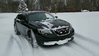 Michelin X Ice Test amp Review Deep Snow  Driving [upl. by Adeline]