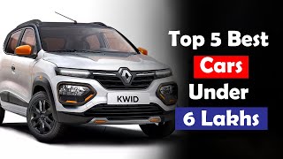 Top 5 Best Car Under 6 Lakhs in India 2024  Car Under 6 Lakh [upl. by Ladd]