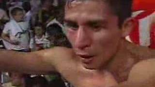 Omar Salado VS Julio Cesar Miranda RND 5 TKO May 17 2008 [upl. by Reave382]