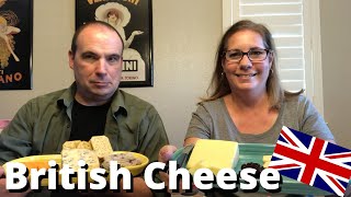 Americans Try British Cheese AND Branston Pickle [upl. by Puritan]