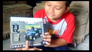 Unboxing amp Merakit Lego SWAT [upl. by Gati]