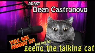 Journey Drummer Deen Castronovo interviewed by Geeno the talking cat [upl. by Yraillih199]