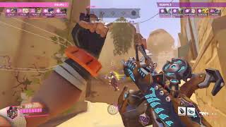 Fresa la revive Pomelos 🍊🪽 Overwatch 2 [upl. by Ariamo]