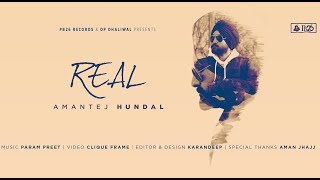 REAL  Amantej Hundal  Param Preet  Clique Frame  PB26 Records  Latest Punjabi Song [upl. by Grete482]