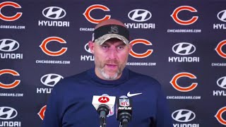 Bears vs Ravens  Matt Nagy Post Game Press Conference  Chicago Bears vs Baltimore Ravens [upl. by Naujuj]