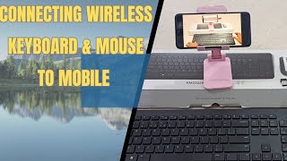 Dell Wireless Keyboard amp Mouse Connecting To Mobile 🔥Easy Explanation✨💫💥 [upl. by Neva514]