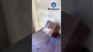 Laser Power Unleashed Watch Rust Disappear from Metal in Seconds [upl. by Ramor]