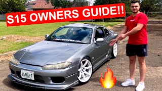 The ULTIMATE Guide To OWNING A Nissan Silvia S15 [upl. by Aicatsan30]