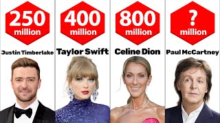 The Richest Singers in the World 2024top 50 Net Worth comparison [upl. by Garfield]