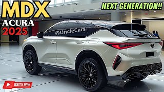 2025 ACURA MDX NextGen  Ultimate Luxury SUV Revealed [upl. by Mauve]