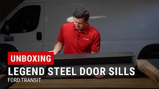 Unboxing Legend Steel Door Sill for Ford Transit Vans [upl. by Llenrad466]