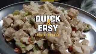 Quick amp Easy Sisig Recipe [upl. by Leyameg]