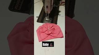 Baby cap cutting and stitching👌newborn baby cap knittingfirozasister shorts trending virel [upl. by Eyot]