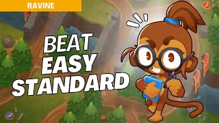 How to Beat Standard Mode Easy on Ravine  BTD6 Strategy [upl. by Pownall]