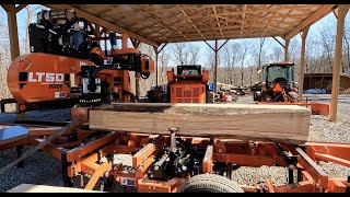 It Has Arrived Detailed instruction on WoodMizer LT50 Sawmill [upl. by Dleifxam]