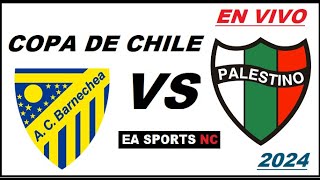 🔴Barnechea vs Palestino en vivo  16 Avos de Final  Copa de Chile [upl. by Orecic]