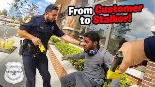 Cops Arrest Stalker Who Pretends to Be a Customer [upl. by Meggy5]