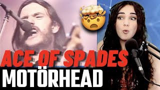 FIRST TIME listening to Motörhead – Ace Of Spades Official Video  Opera Singer Reacts [upl. by Ecnal]