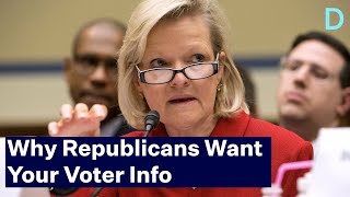 Why Republicans Want Your Voter Info [upl. by Orthman]