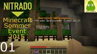 Minecraft Nitrado Sommer Event 2015 01  Start einer Schnitzeljagd Lets PlayEvent [upl. by Clarabelle]