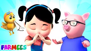 The Sneeze Song Preschool Rhymes and Sick Song for Kids [upl. by Sosna]