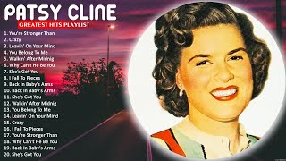 Greatest Hits Of Patsy Cline Full Album 🌄 She’s Got You You Belong To Me Walkin After Midnight [upl. by Akimet]