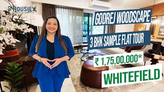 Godrej Woodscape Budigere Cross  3 BHK Sample Flat Tour  Godrej Whitefield Bangalore [upl. by Amaleta276]