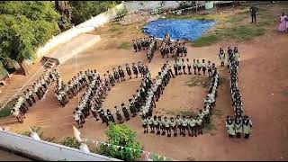 Gowtham school katravulapalli BIRTHDAY WISHES to MODI sir [upl. by Anialed]