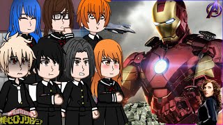 Dekus Past Class react to Deku as Iron Man  MHABNHA [upl. by Jewett]