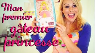 Mon Premier Gâteau Princesse en pâte à sucre ♡ Virginie fait sa cuisine 1 [upl. by Rednav]