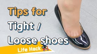 Life Hack What to do if you want to adjust the size of your shoes｜Sharehows [upl. by Ecnerol]