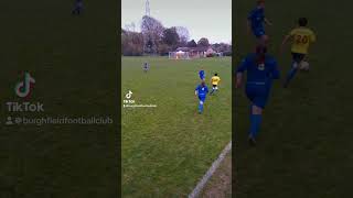 Surely a red card offence 😩🤯 footballtiktok nonleague veo grassrootsfootball football veo [upl. by Nirra]