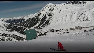 SKIFAHREN 101  WIE FAHRE UND CARVE ICH STEILE UND EISIGE PISTEN [upl. by Ettegroeg276]