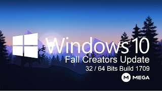 Windows 10 Fall Creators Update 1709 Iso Original 3264 Bits Mega 2019 [upl. by Kristien6]