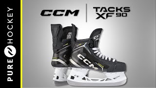 CCM Tacks XF 90 Hockey Skate  Product Overview [upl. by Ailisec]