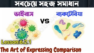 Class 9 English ll Bacteria Vs Viruses ll Lesson 621 ll English Hut [upl. by Aleekahs689]