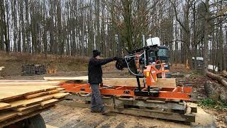 Sawing the LAST Logs WINTER IS COMING [upl. by Persons]