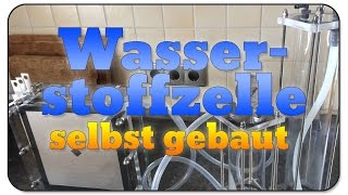 Wasserstoff Zelle selber bauen mit Knallgastest getestet HHO DryCell [upl. by Bomke]