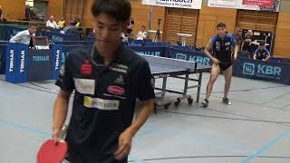 Perez Spain 4 nicht Pereira vs Schmid Swiss Seemiller Grip 20240825 Hilpoltstein vs Passau DTTB Poka [upl. by Llerdnod365]