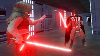 Kylo Ren vs Darth Vader in Virtual Reality… [upl. by Fen977]